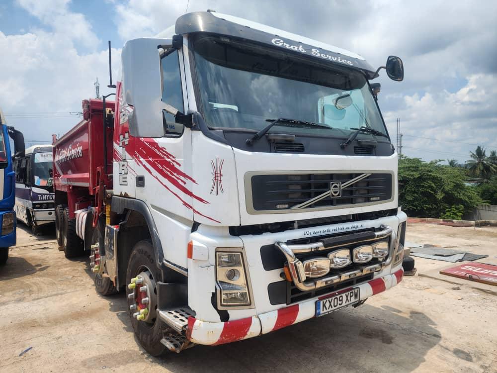 Tipper truck used for on and off site haulage